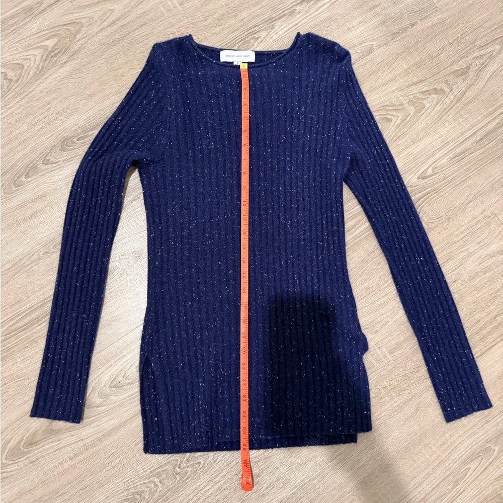 Cashmere Ribbed Sweater - Picture 9 of 9